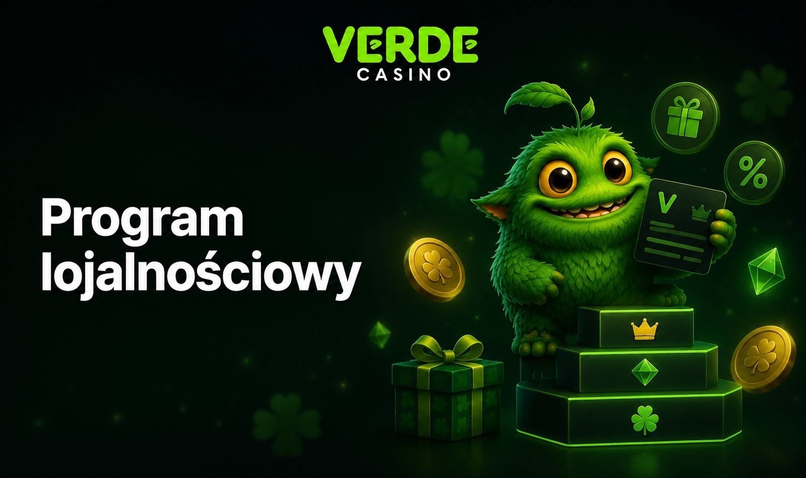 Program lojalnościowy Verde Casino z nagrodami dla aktywnych graczy
